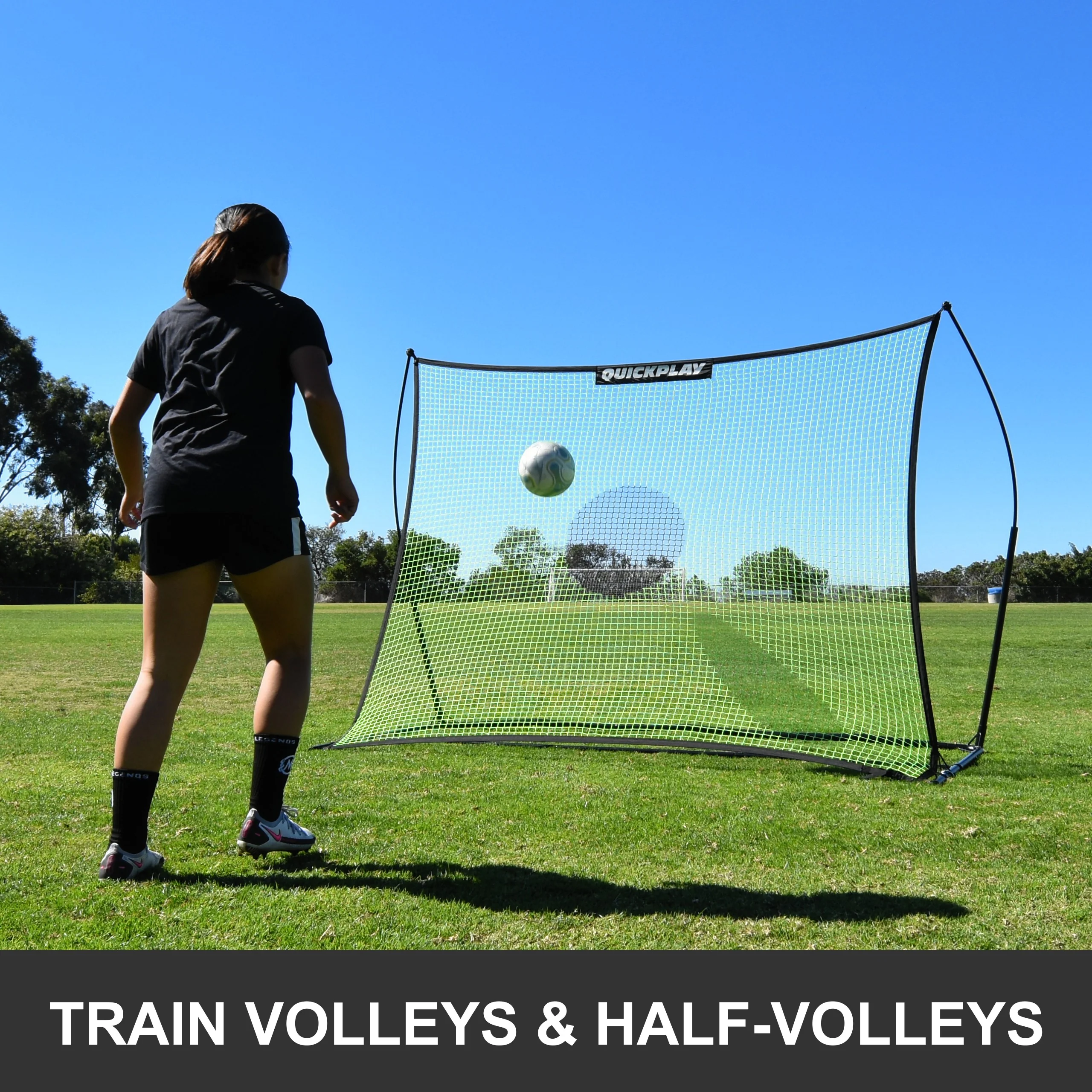TEKKERS Soccer Rebounder Net XL 8x6' - Image 9