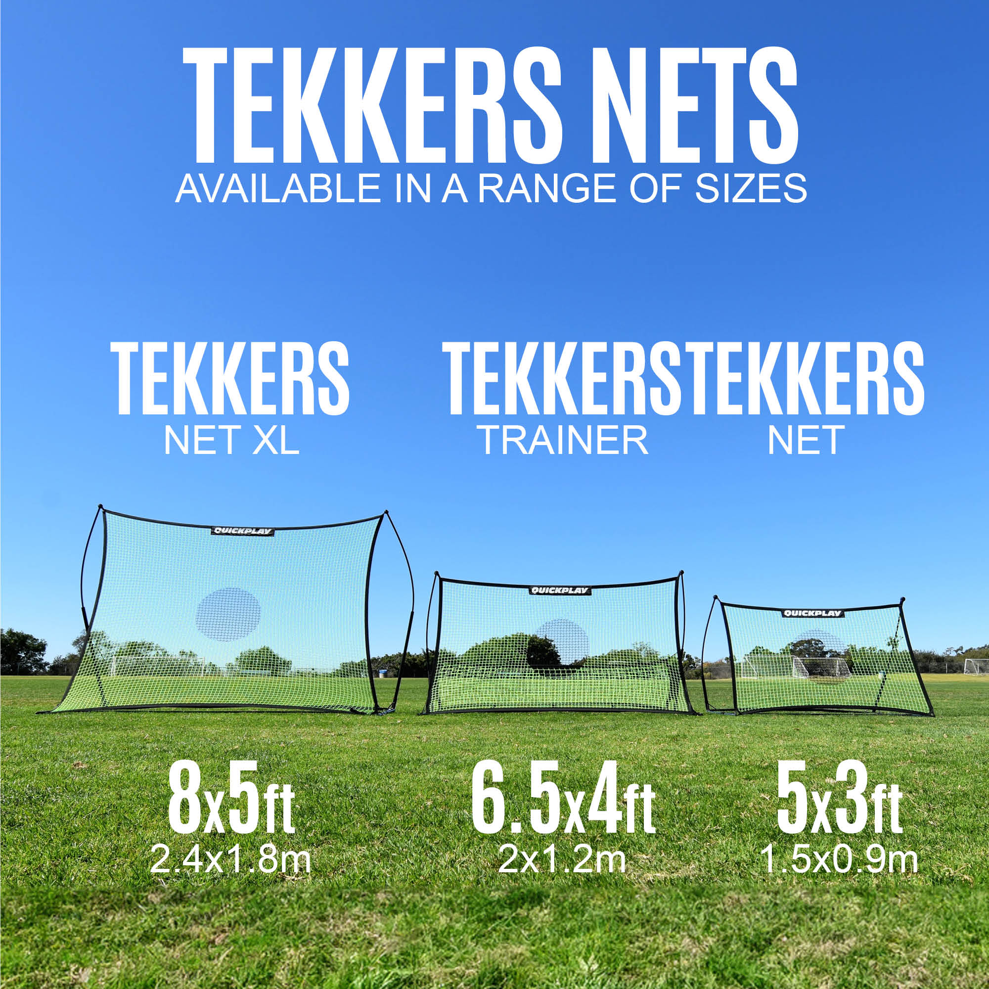 TEKKERS Trainer - Dual Soccer Net Rebounder - Image 6